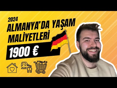 Almanya`da Yaşam Masrafları 2024