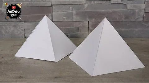 Wie baut man eine Pyramide?
