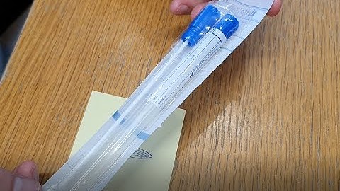 Taking a microscopy swab (blue tip) - advice for patients