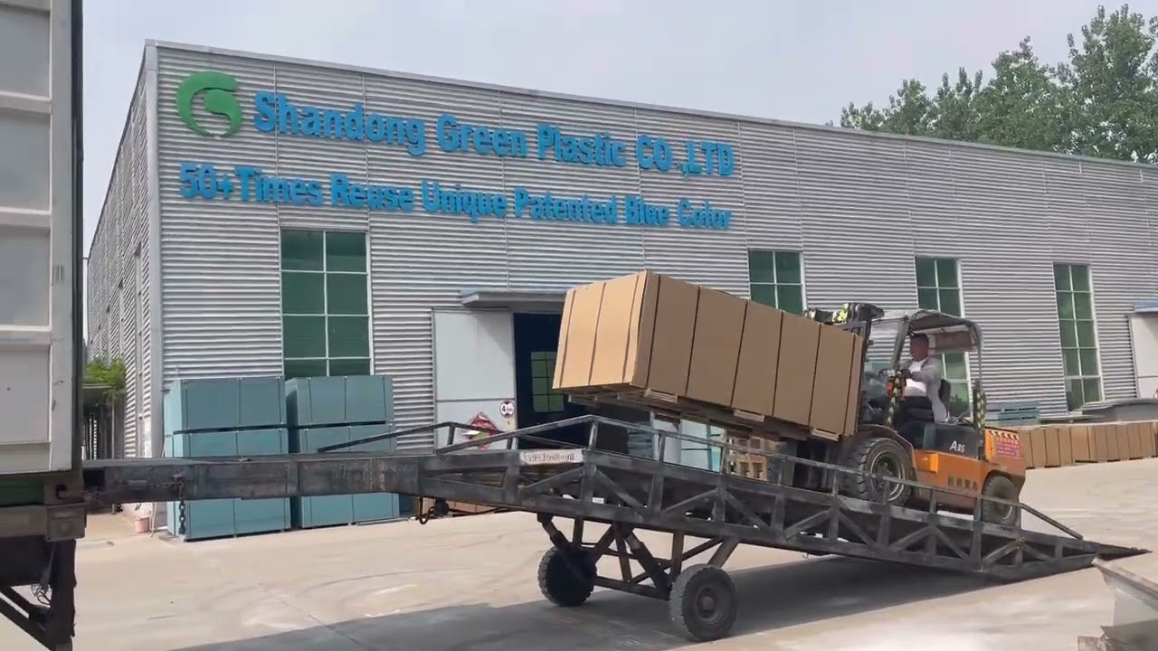 cheap price concrete PVC plastic construction formwork boards 1220*2440mm 18mm wall slabs forms 3/4"