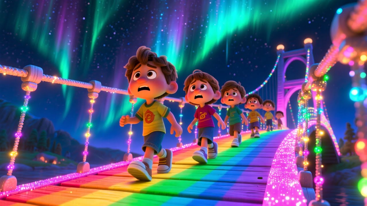 Magical Owl on Rainbow Bridge 🦉🌈 Enchanted Kids Song | Fun Learning Adventure for Toddlers