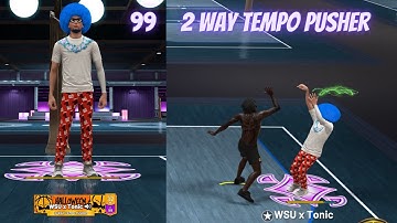 i took my 99 2 WAY TEMPO PUSHER to the 1V1 COMP STAGE NBA 2K22 CURRENT GEN!