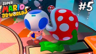 Super Toad en Super Mario 3D World (Mundo 5) Nintendo Switch