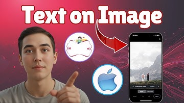 How To Write Text On Image In iPhone - For Beginners