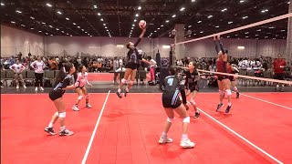 2024 Sunshine Volleyball Classic: MSVC 13U Adidas Melanie vs AJV 13 Molten