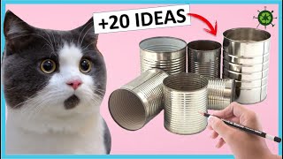 + 20 CRAFTS with Aluminum CANS ♻BEST OUT OF WASTE♻