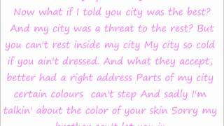 Patrick Stump ft Lupe Fiasco This City LYRICS!