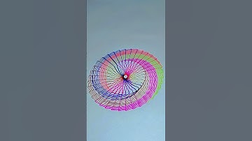 Coloursfull SPIRO Art #shorts  #spirograph #satisfying #pattern #spiroart  #creative #art #drawing