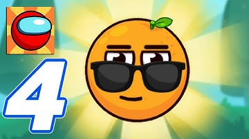 Bounce Ball 6: Red Bounce Ball Hero - Gameplay Walktrough Part 4 - 23-28 Levels (Android)