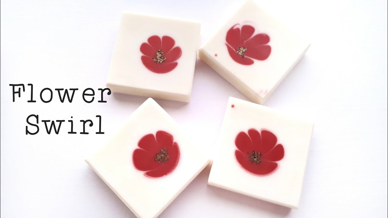 Basic Flower Swirl #1  |  Cold Process (CP) Soap Making  | The Igorot Soaper