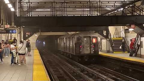 Not in service Trains On the (1) Line