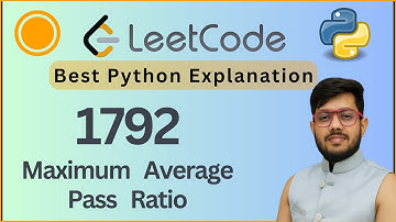Leetcode 1792. Maximale gemiddelde doorgangsverhouding | Greedy + maximale heap | Python-oplossing