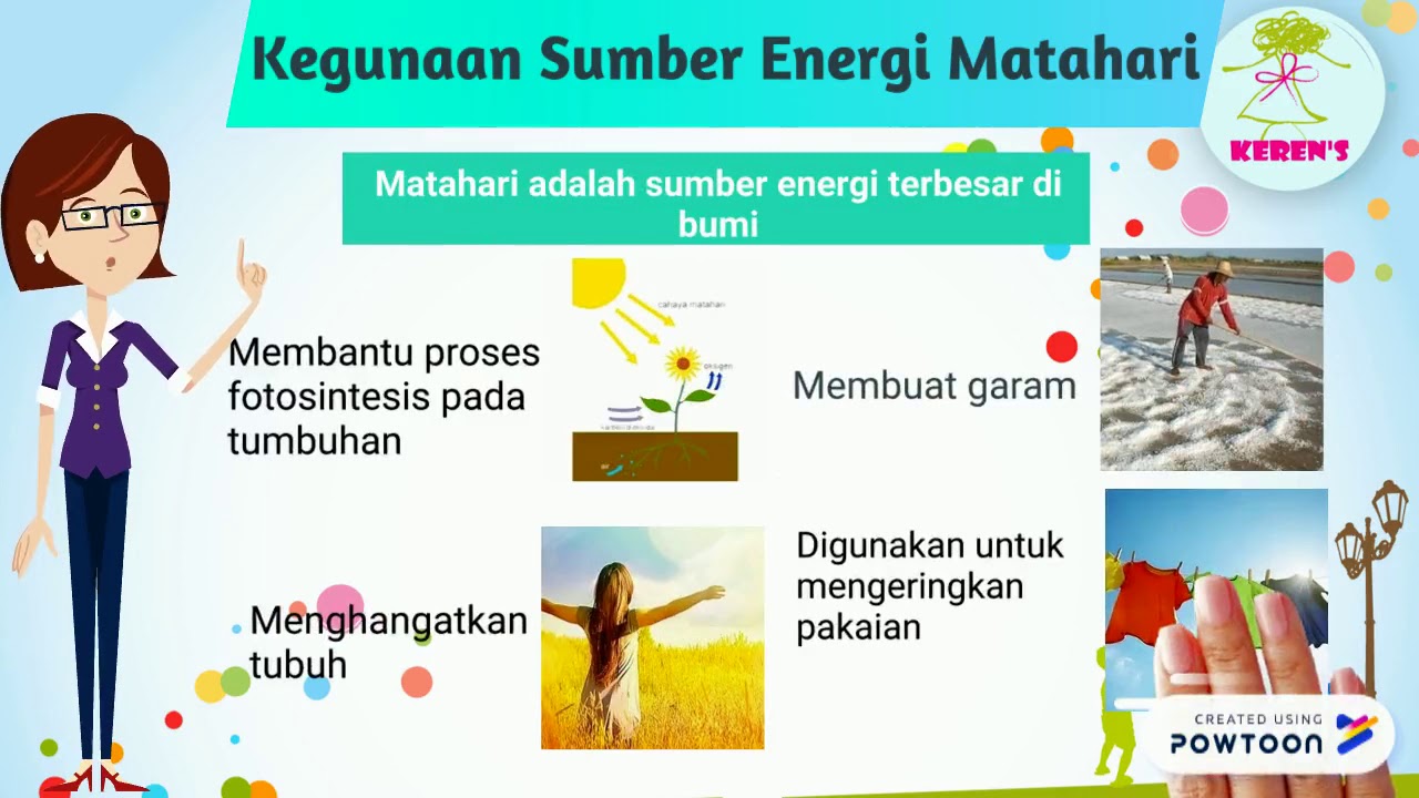 MANFAAT ENERGI MATAHARI YouTube