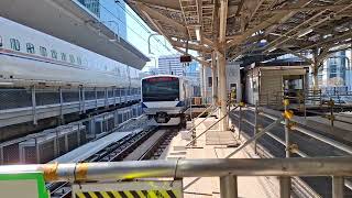 E531系K409編成+K459編成 東京駅10番線発車 20250323 095634