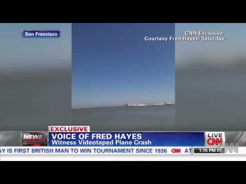 CNN Video Boeing 777 Crash of Asiana Airlines Flight 214 in SFO Saturday July 6 2013
