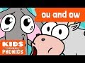 OU and OW | Similar Sounds | Sounds Alike | How to Read | Made by Kids vs Phonics