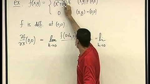 35 - Differentiability - continued