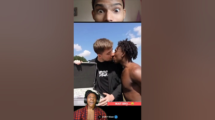 IShowSpeed reacted to MrBeast and his kiss