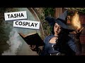 I cosplayed Tasha from Dungeons & Dragons' "Tasha's Cauldron of Everything"