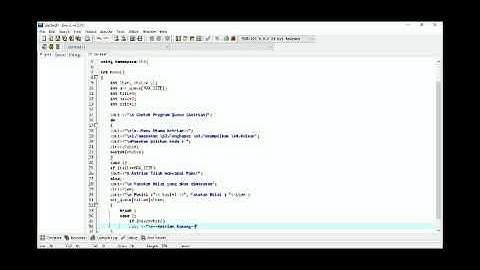 Pengertian Queue dan contoh Programnya