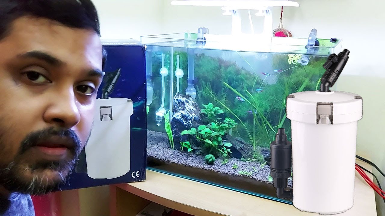 Inferieur lade Honger Cheap External Filter for Nano Planted Aquarium - YouTube