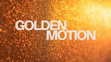 Golden Particle Motion – 4K Visual Calm Screensaver with Relaxing Music