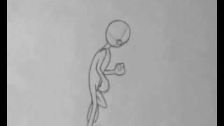 2d animated strut walk