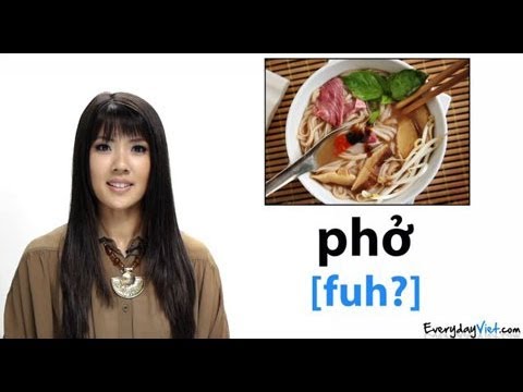 Learn Vietnamese: Lesson 15: Vietnamese Food: How To Pronounce Pho, Banh Mi & More