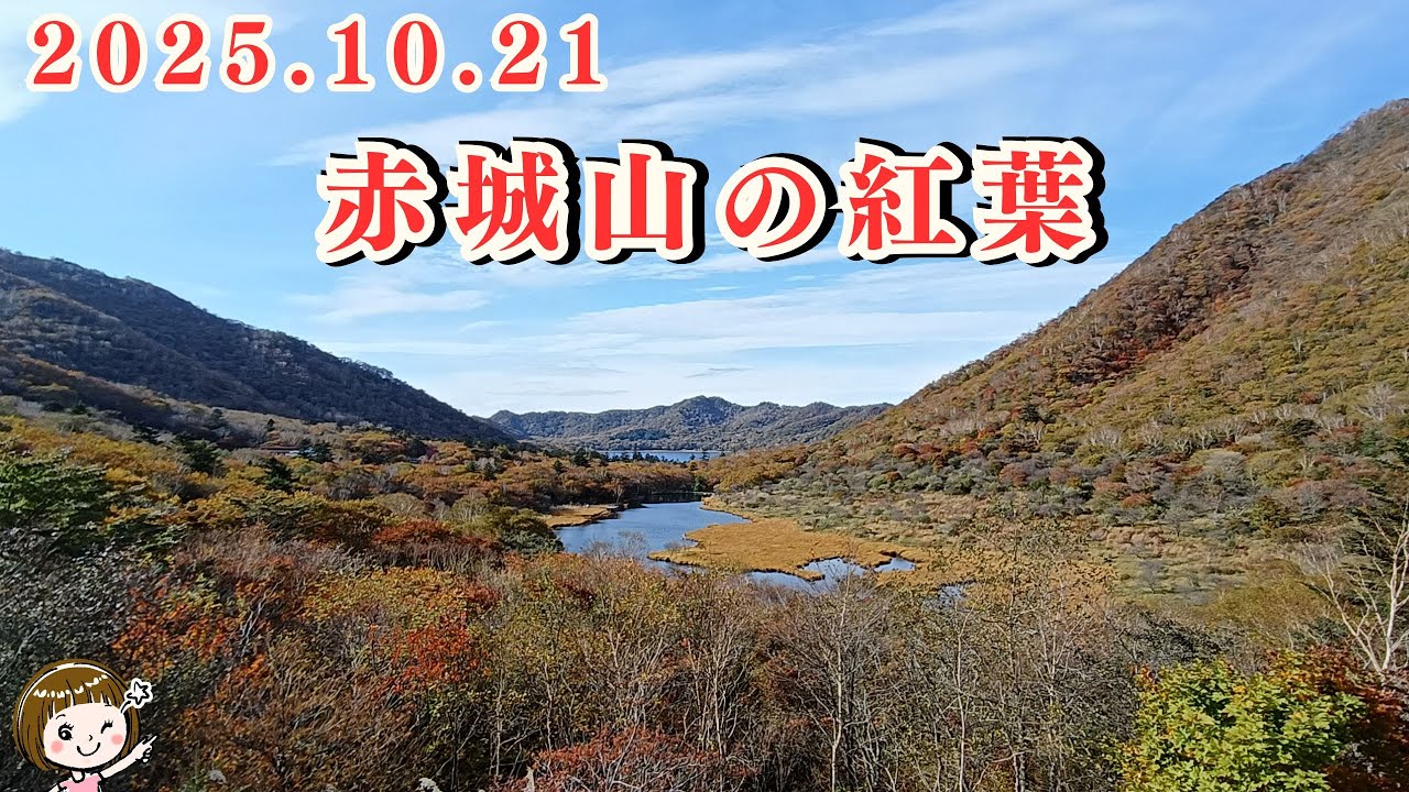 10/21 赤城山の紅葉 見ごろ！ ～大沼、小沼、覚満淵、鳥居峠～（前橋市）