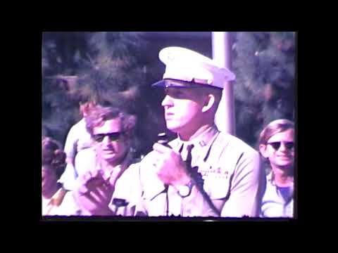 1969 San Diego TV News Raw Footage - Vietnam War Protests