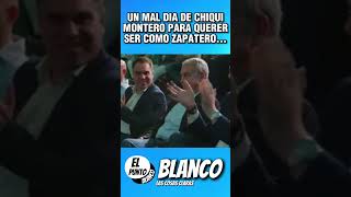 MAL DIA CHIQUI MONTERO PARA QUERER SER COMO ZAPATERO #shorts #vox #abascal #zapatero #chiquimontero