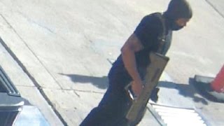 Security video shows Baton Rouge killer ambush police