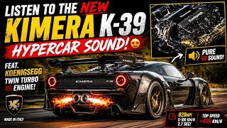 🚀 KIMERA K-39™Koenigsegg Twin-Turbo V8 Madness! 🔥🔊