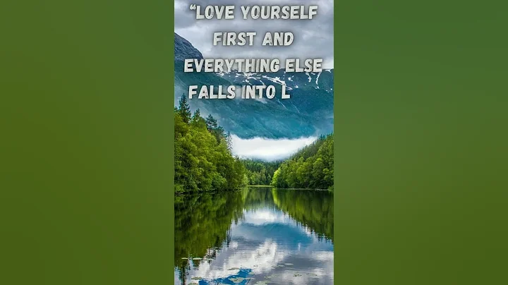 Love yourself first | Motivational quote | Putting yourself first isn't selfish, it's necessary