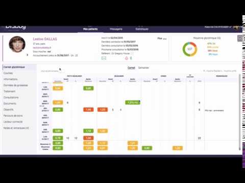 myDiabby DG : Tuto portail professionnel de santé