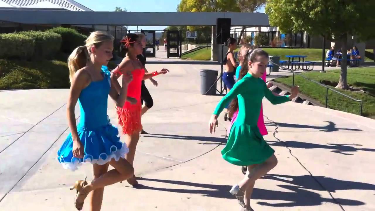 Dancing At Rancho Dancing in San Diego at Rancho Bernardo High School - YouTube