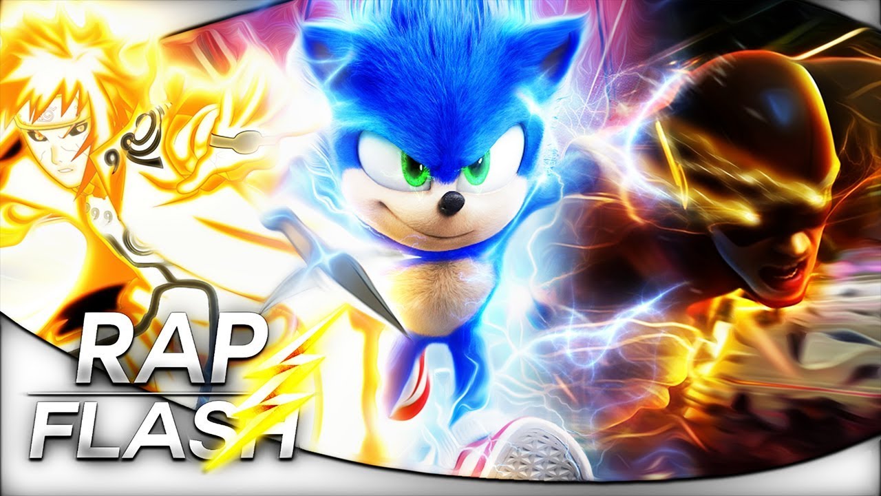 Rap dos Velocistas (Flash,Sonic,Minato.........) FT. @Gabriza  // Flash Beats