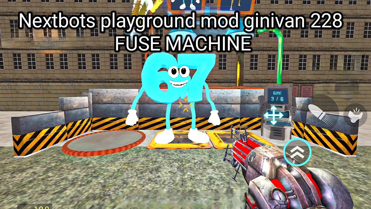 Nextbots playground mod ginivan 228 FUSE MACHINE