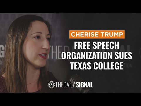 Pro-First Amendment Group Sues Texas College For Restricting Free Speech