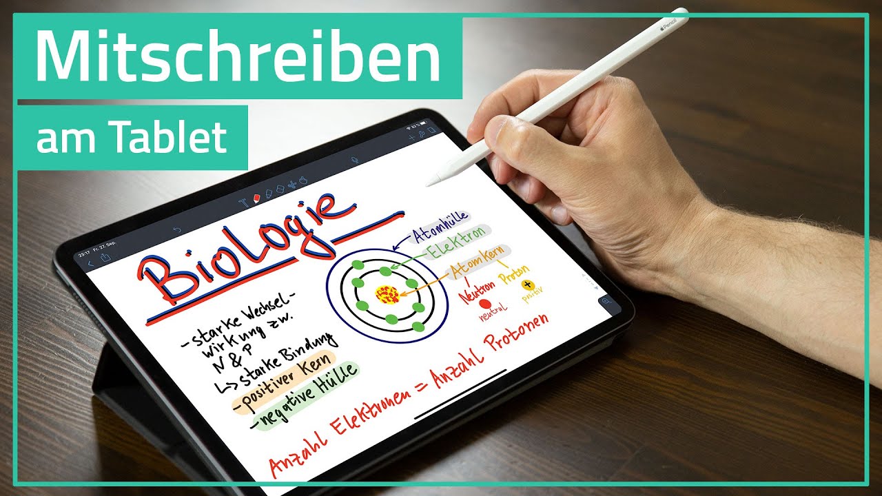 Ipad Fur Schule Studium Papierlos Mitschreiben Youtube