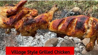 Village Style Grilled Chickenmanoj Sajwan Vlogs
