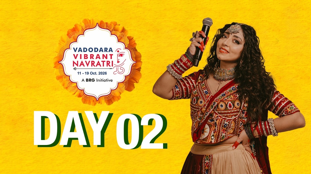 Kairavi Buch - Vadodara Vibrant Navrati 2026 Day 02, VVN Garba Live
