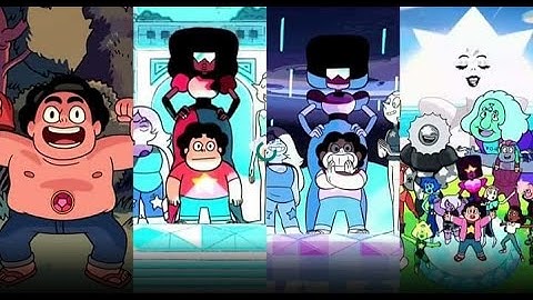 All Openings of steven universe/ Todos los intros de steven universe