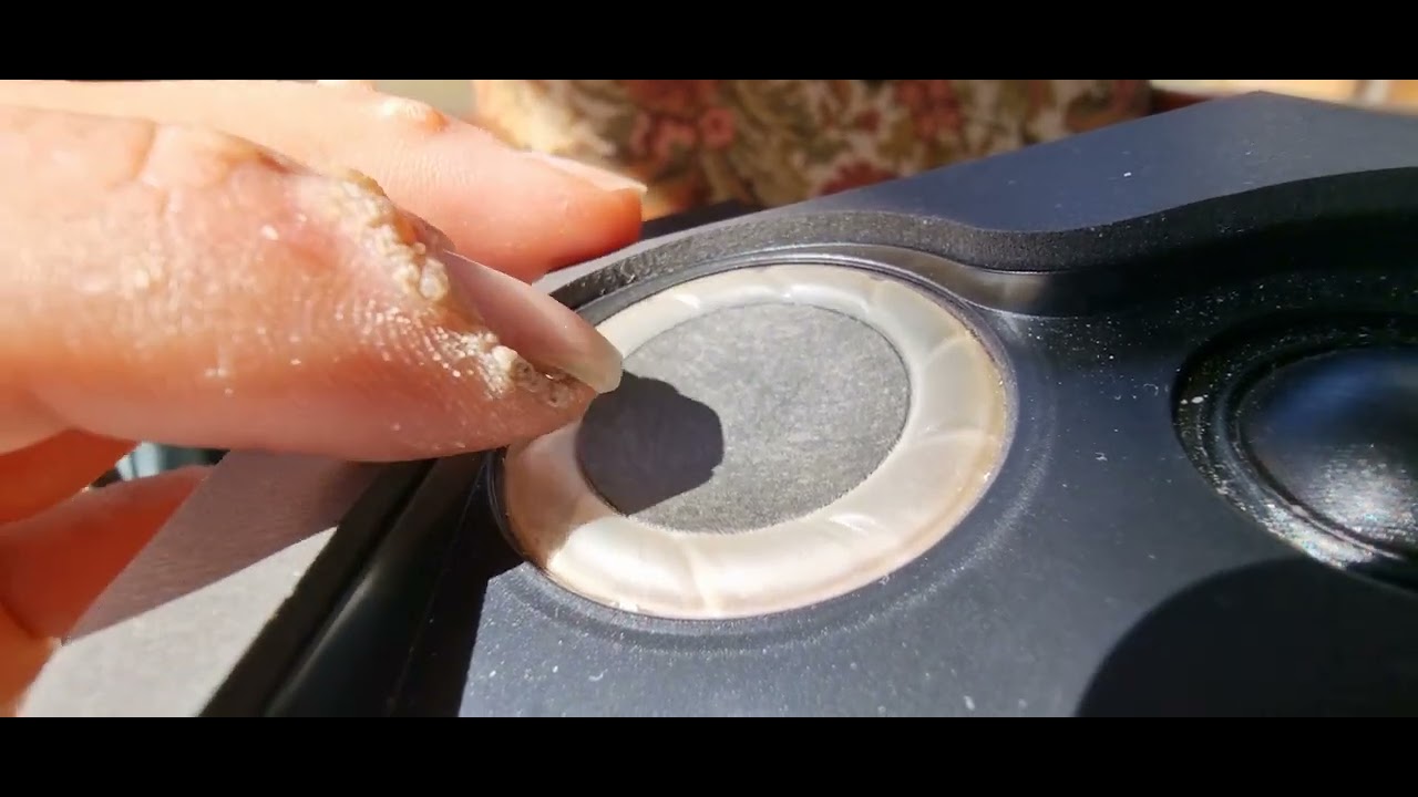 Imac apple speaker excursion test playing woofer cooker (non-copyright song)