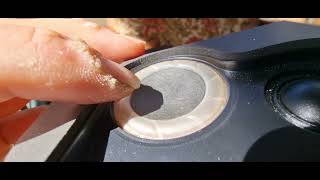 Imac apple speaker excursion test playing woofer cooker (non-copyright song)