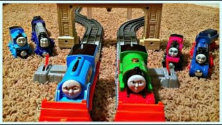 Thomas and Friends The Great Race Trackmaster Railway Race Set Biggest Compilation! Toy Trains!