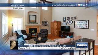 16880 East Peakview Place  Aurora, CO Homes for Sale | coloradohomes.com