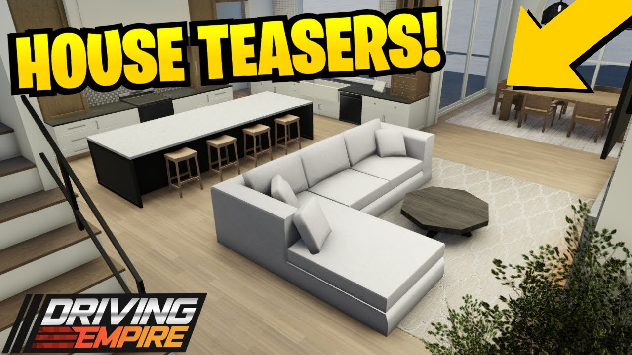 NEW House Update Teasers! | Driving Empire - YouTube