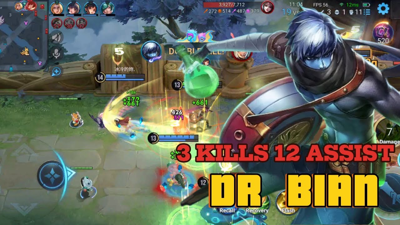 DR BIAN 3 KILLS | 24% Hero Damage | Control & Sustain Gameplay