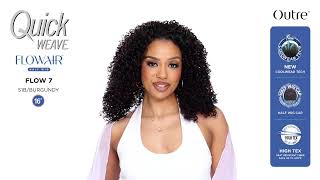 Outre Quick Weave FlowAir Half Wig - Flow 7